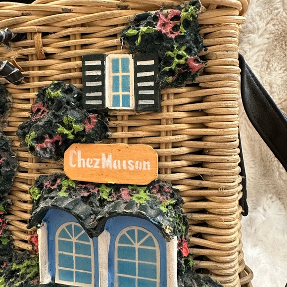 Vintage Wicker Handbag - Picture 6 of 16